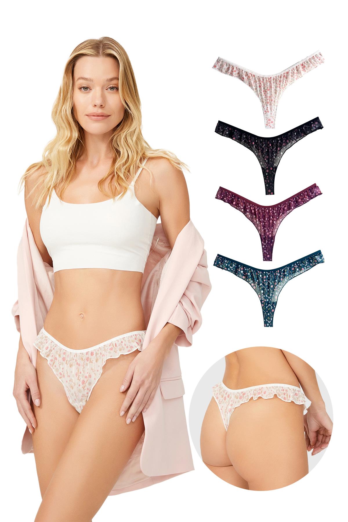 Dantel Detaylı Slip